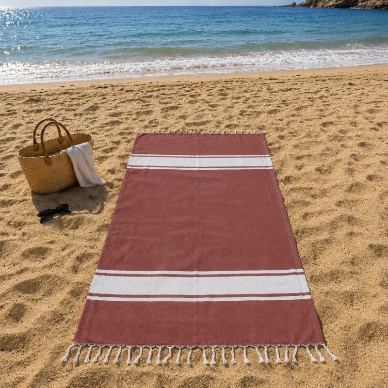 Telo Mare in Fouta di Puro Cotone - Amalfi