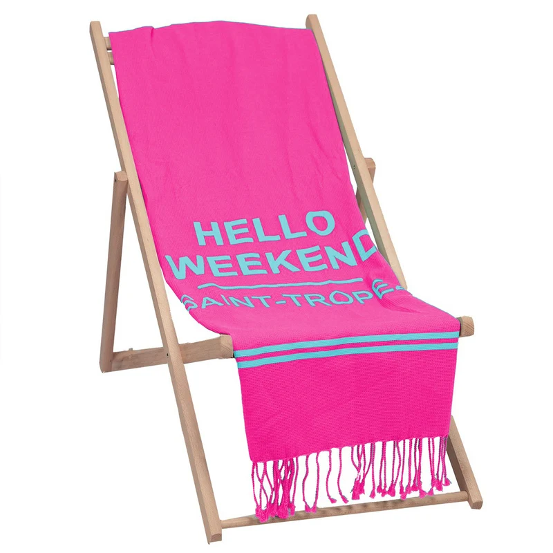 Telo Mare in Puro Cotone Nido D'ape - Hello Weekend
