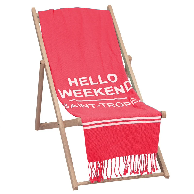 Telo Mare in Puro Cotone Nido D'ape - Hello Weekend