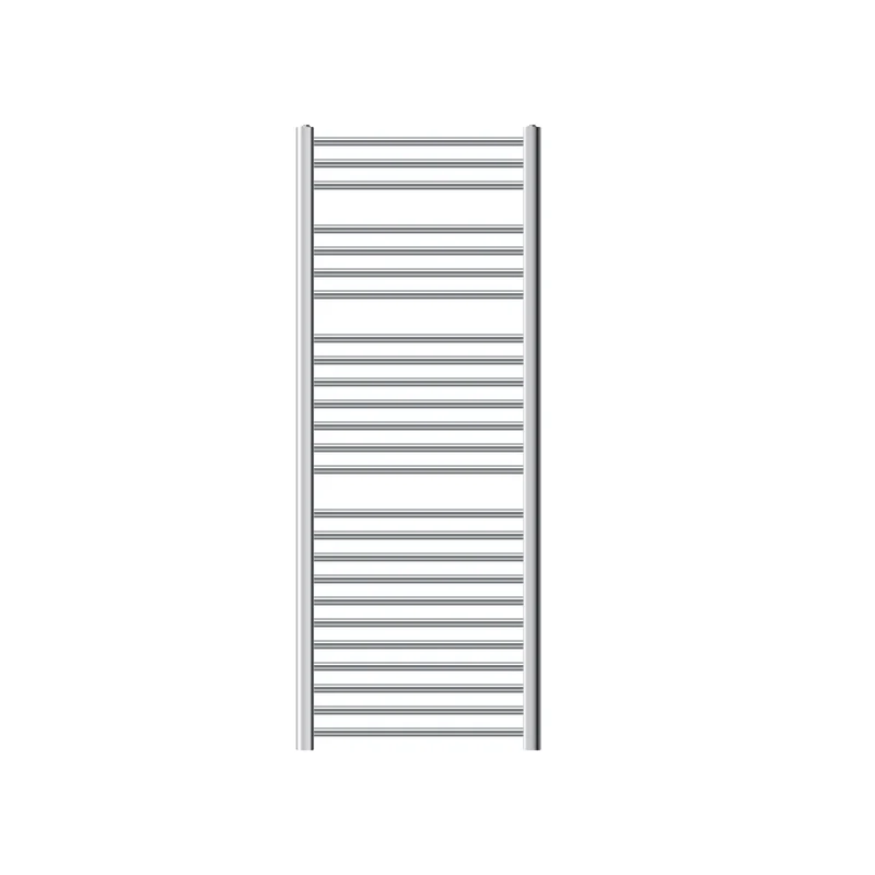 Badheizkörper Sahara 600x1500 mm Chrome gerade mit Seitenanschluss LuxeBath