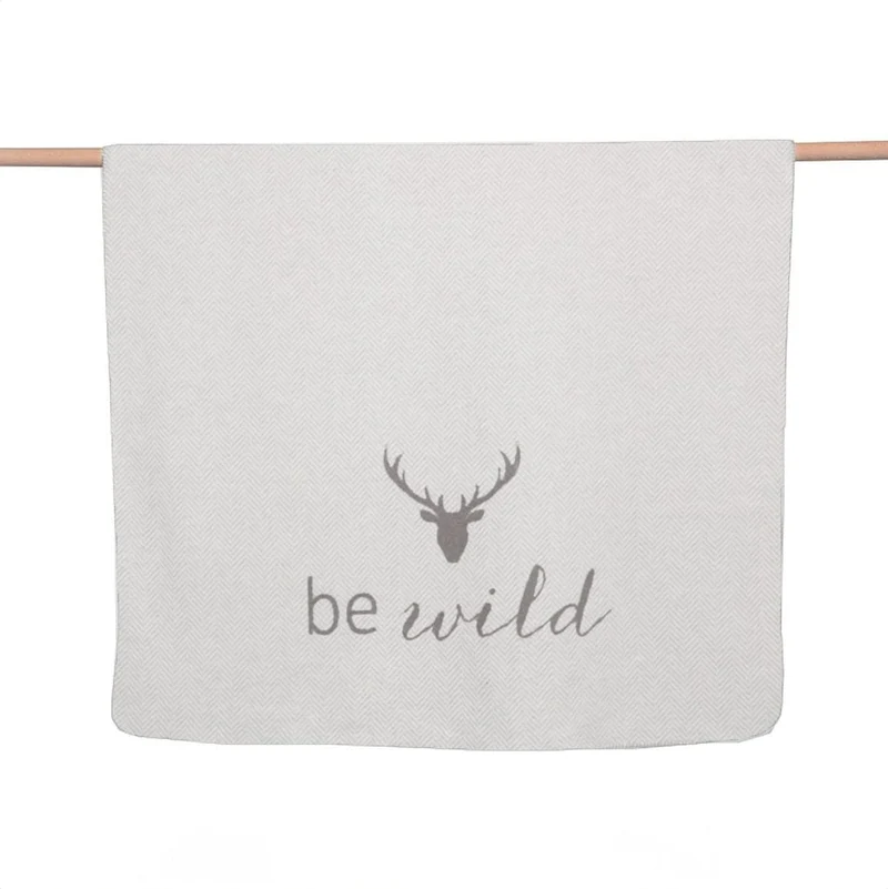 Coperta Invernale in Caldo Cotone Fantasia Be Wild - Savona