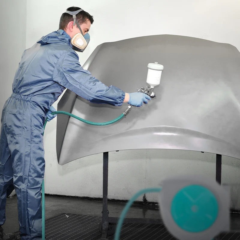 ECD Germany | Druckluft Schlauchtrommel Automatik 10/15/20/30 m 1/4" Anschluss für Wandmontage
