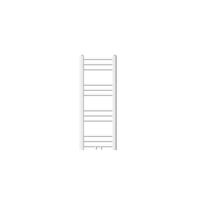 Badheizkörper Mittelanschluss 300x800 mm Weiß gerade inkl. Montagematerial LuxeBath