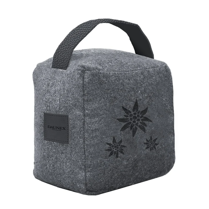 Fermaporta in Feltro con Maniglia - Edelweiss