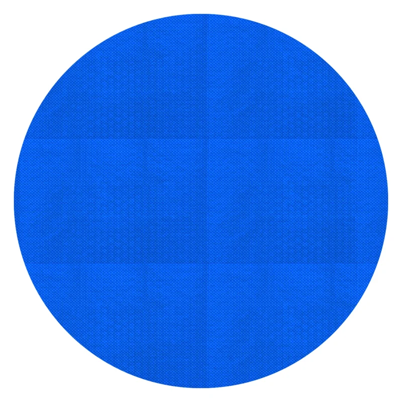 ECD Germany | Pool Solarfolie 400µm Blau Solarabdeckplane Solarplane Solarabdeckung zuschneidbar Poolabdeckung