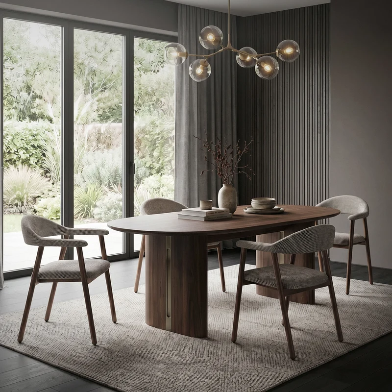 ML-Design | Esszimmerstühle Set mit Armlehne, Rückenlehne & Webstruktur, Wohnzimmerstühle Küchenstühle Polsterstühle